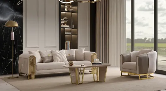 Product img 2, Sultan Metal Ayaklı Koltuk Takımı